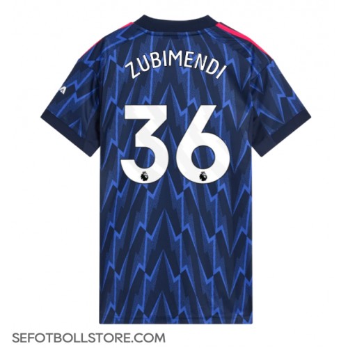 Arsenal Martin Zubimendi #36 Replika Bortatröja Dam 2025-26 Kortärmad